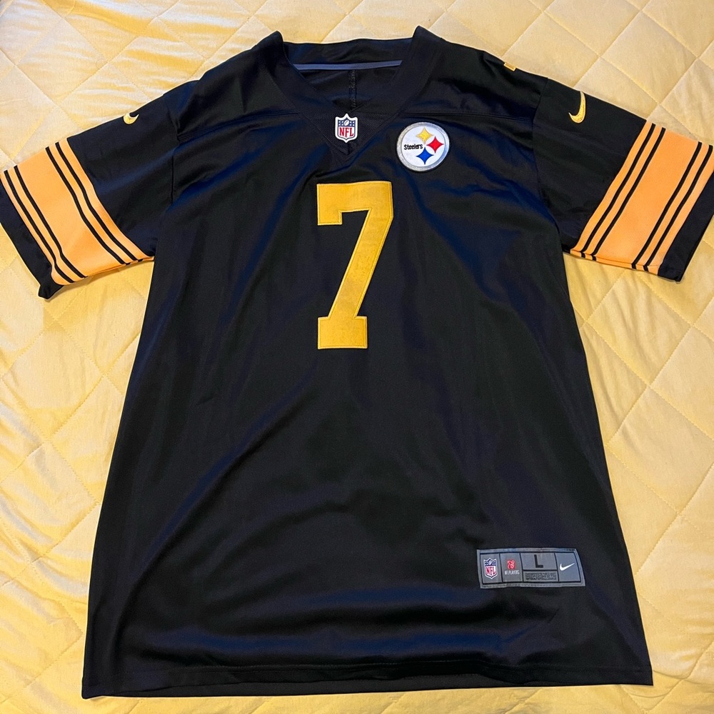 Pittsburgh Steelers Ben Roethlisberger Color Rush Nike Jersey men’s large